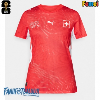Elveția Echipament de Fotbal Replică Mondial 2026 Femei Acasa